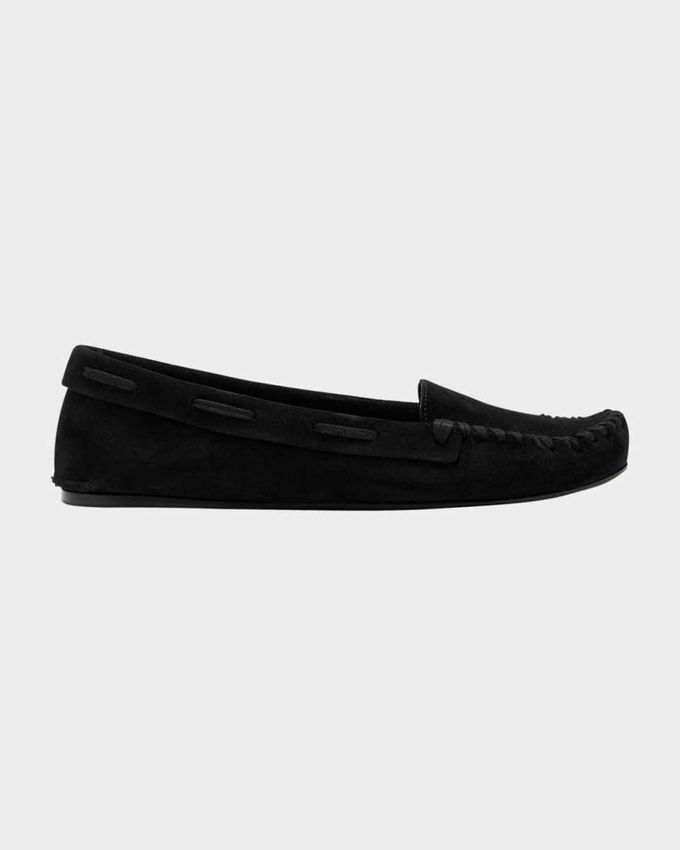 Mabel Leather Moccasin Loafers